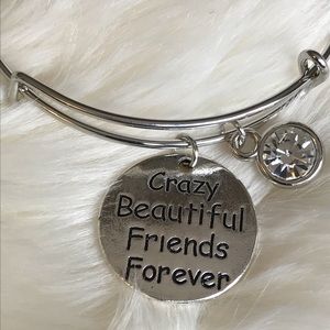 Crazy Beautiful Friends Forever Bracelet Crystal